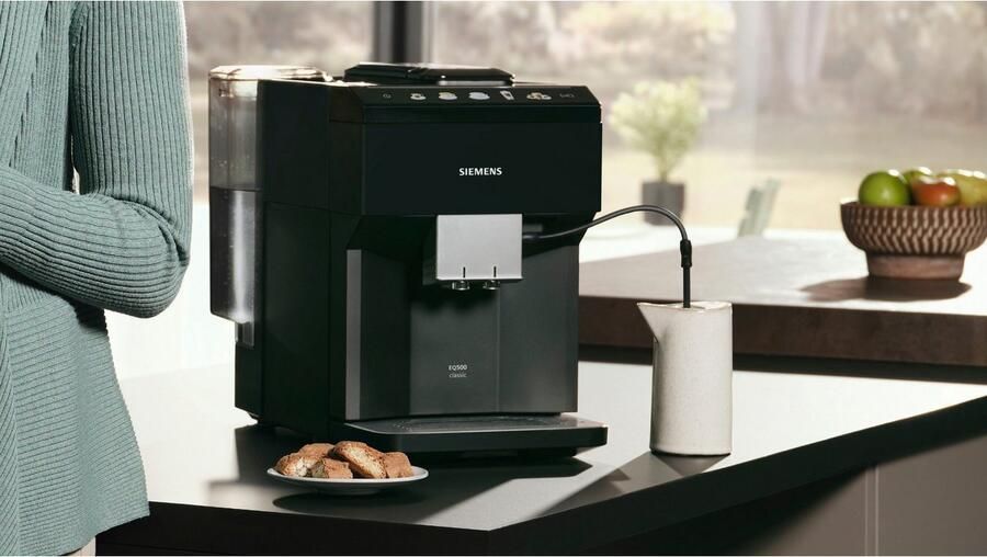 SIEMENS Volautomatisch koffiezetapparaat EQ500 classic TP513D09 vele koffiespecialiteiten OneTouch-functie - Foto 3