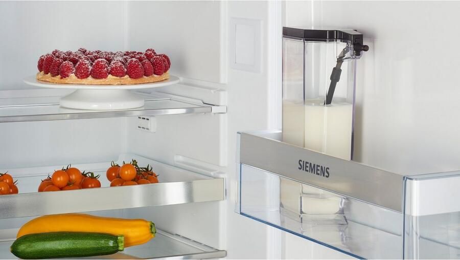 SIEMENS Volautomatisch koffiezetapparaat EQ500 integral TQ513D01 veel koffiespecialiteiten OneTouch-functie geïntegreerde melkcontainer automatische stoomreiniging daylight zilverkleur - Foto 4