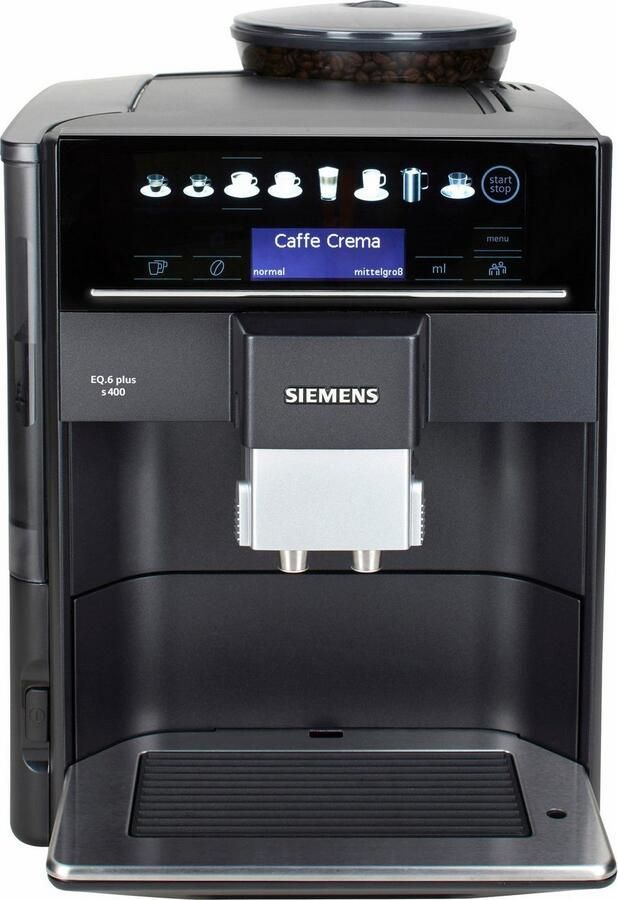 SIEMENS Volautomatisch koffiezetapparaat EQ6 plus s400 TE654509DE functie voor twee kopjes keramisch maalwerk - Foto 7