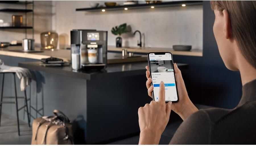 SIEMENS Volautomatisch koffiezetapparaat EQ700 integral TQ717D03 Cold Brew intuitives 5" TFT-Display App aromaselect 30 favorieten automatische stoomreiniging roestvrij staal - Foto 5