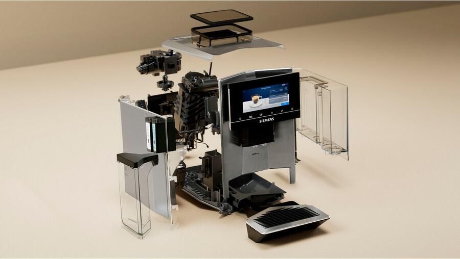 SIEMENS Volautomatisch koffiezetapparaat EQ900 plus TQ903DZ3 auto. reinigen ontkalken Cold Brew Barista-modus - Foto 7