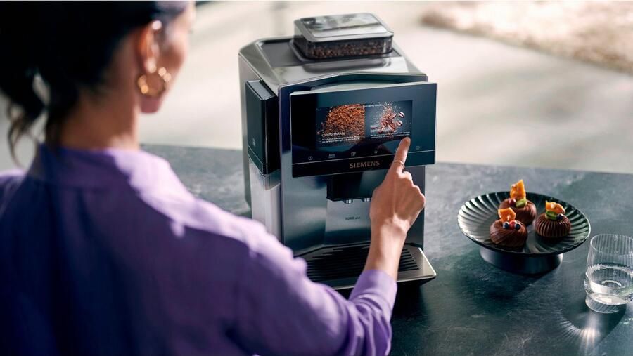 SIEMENS Volautomatisch koffiezetapparaat EQ900 plus TQ903DZ3 auto. reinigen ontkalken Cold Brew Barista-modus - Foto 11