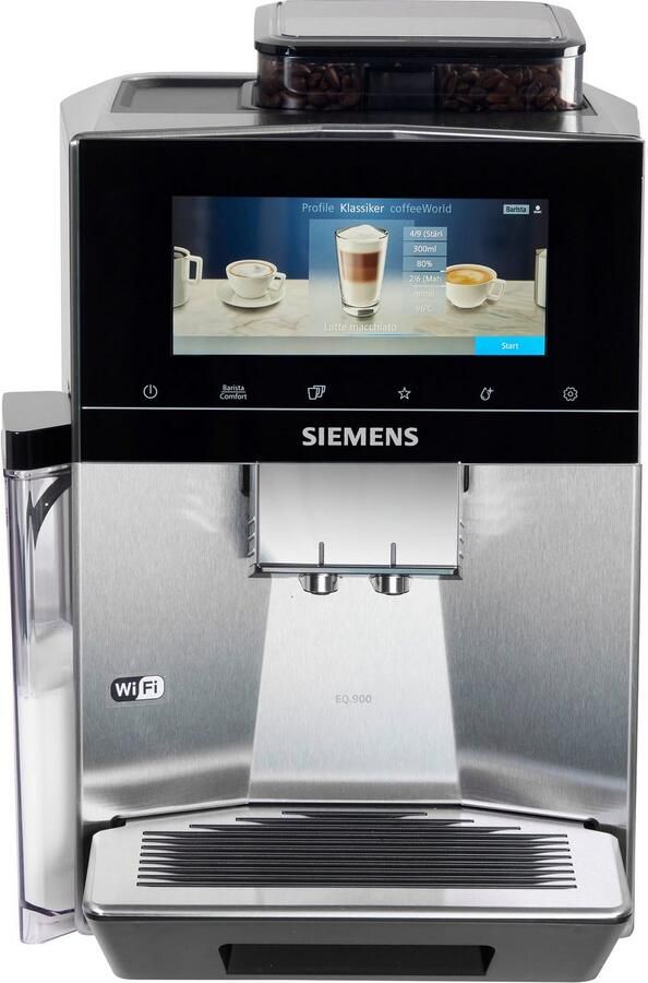 SIEMENS Volautomatisch koffiezetapparaat EQ900 TQ903D43 intuïtief 6 8" TFT-display ruisonderdrukking App-bediening Barista-modus AromaSelect 3 profielen roestvrij staal - Foto 19