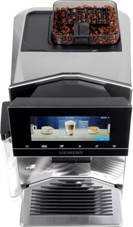 SIEMENS Volautomatisch koffiezetapparaat EQ900 TQ903D43 intuïtief 6 8" TFT-display ruisonderdrukking App-bediening Barista-modus AromaSelect 3 profielen roestvrij staal - Foto 10