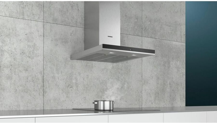 Siemens LC67BIP50 wandafzuigkap met automatische naloopstand en 657 m³ u vermogen - Foto 4