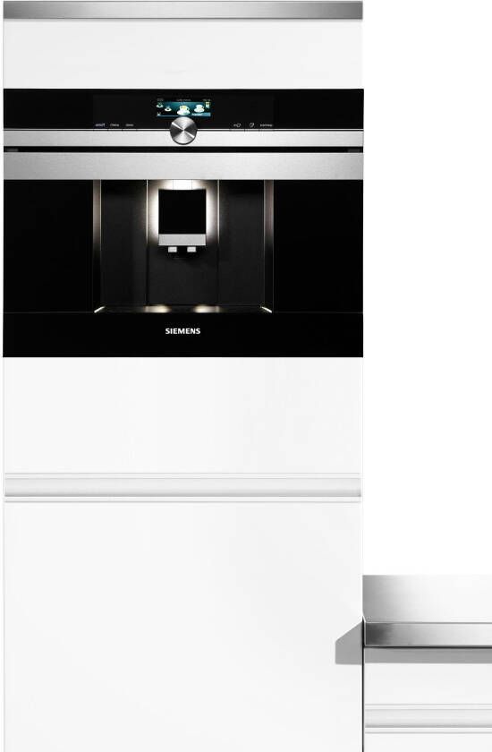 SIEMENS Volautomatisch inbouw-koffiezetapparaat CT636LES1 - Foto 2