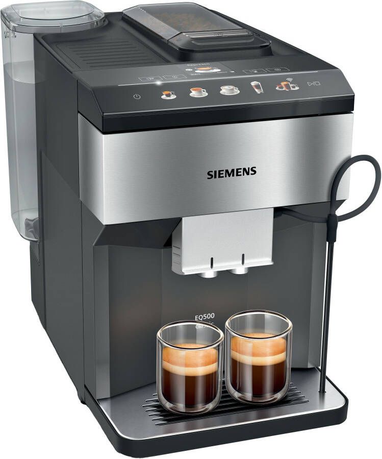 SIEMENS Volautomatisch koffiezetapparaat EQ500 integral TP516DX3 App-Steuerung Doppeltassenfunktion