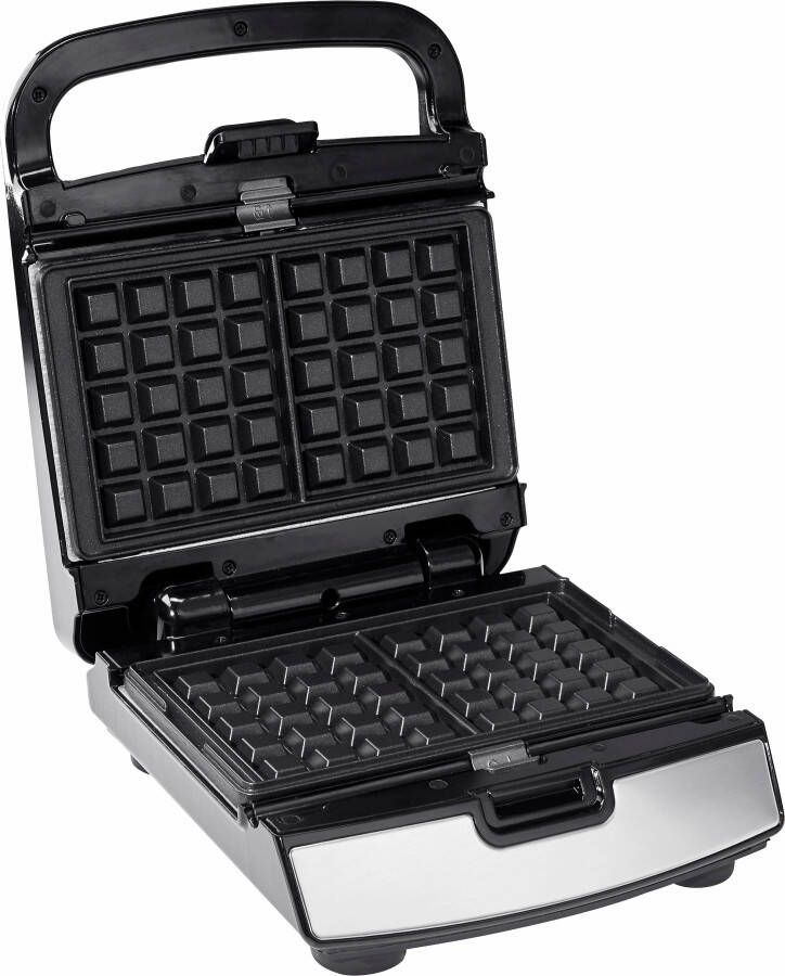 Tefal 2-in-1-combi-wafelijzer SW852D Snack Collection platen met antiaanbaklaag geschikt voor de vaatwasser vele functies