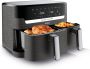 Tefal Airfryer EY905B Dual Easy Fry & Grill Dubbele kamer 8 3 L capaciteit met hamburgerpers - Thumbnail 1