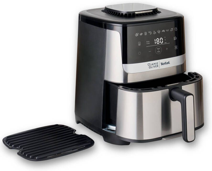 Tefal Airfryer Jamie Oliver by EY55JD Easy Fry Silence Deluxe 10 vooringestelde programma's digitaal touchscreen ey55jd