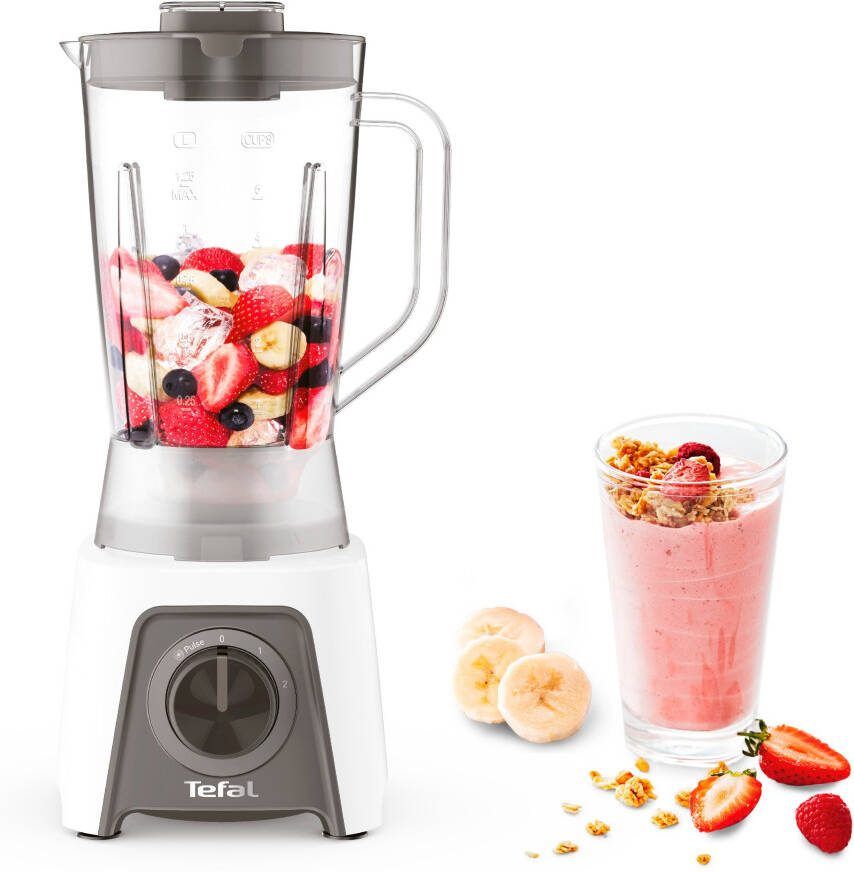Tefal Blender BL2C01 Blendeo 1 5 liter 2 snelheden + pulse-functie duraforce lemmeten