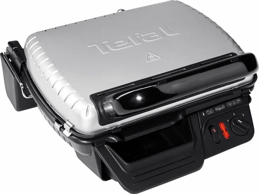 Tefal Ultra Compact Classic GC3050 Contactgrill 180˚ Uitklapbaar Regelbare thermostaat 2000W Anti-aanbaklaag Zwart - Foto 7