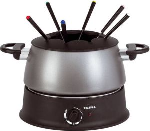 Tefal Elektrische fonduepan EF3000.10 6 warmte-geïsoleerde fonduevorken