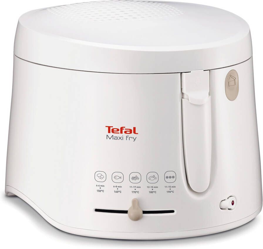 Tefal Maxi-Fry Friteuse Vrijstaande Frituurpan 2 1 liter 1900W Wit