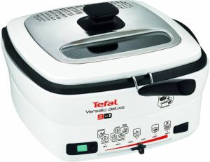 Tefal Friteuse FR4950 Versalio Deluxe 9-in-1 technologie capaciteit 1 3 kg braden frituren sudderen inclusief spatel regelbare temperatuur timer