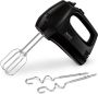 Tefal Quick Mix HT3108 Handmixer 5 Snelheden en Turbofunctie Met Deeghaken en Gardes Compact 300W Zwart - Thumbnail 1