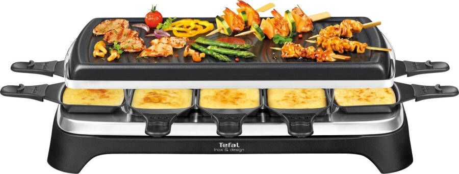 Tefal Raclette&Grill Inox&Design RE458812 | Gourmet&Raclette | Keuken&Koken Fun cooking | RE4588 - Foto 5