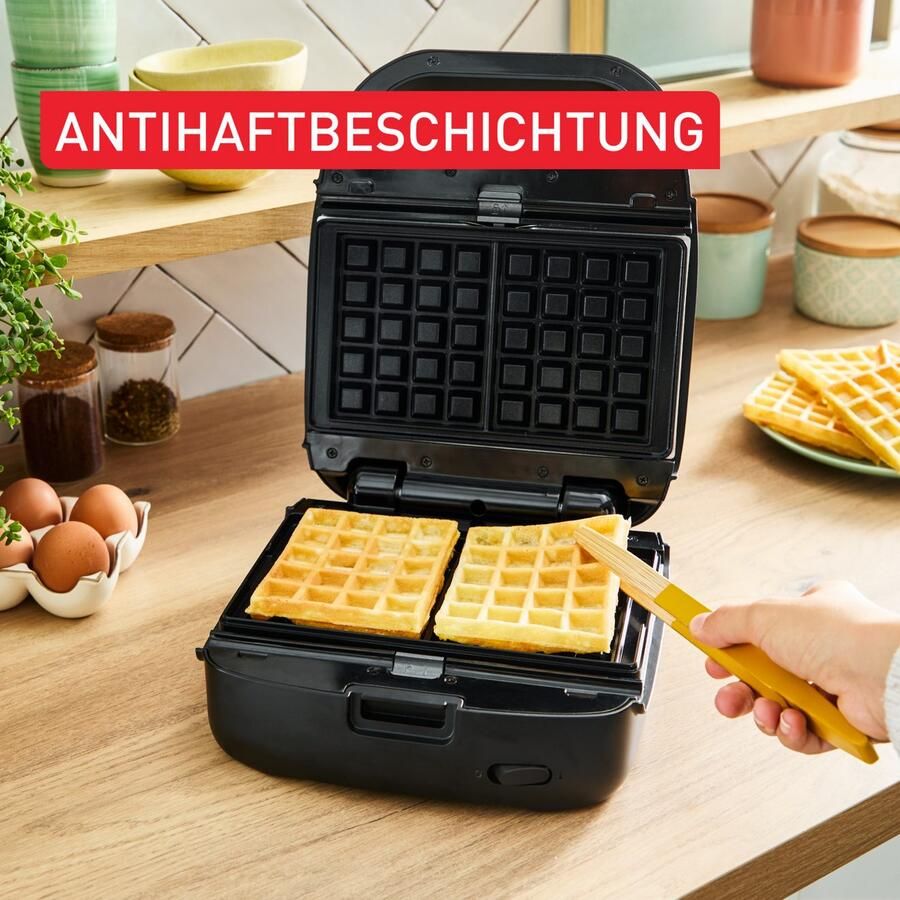 Tefal Snack Collection SW8674 Tosti- en Wafelapparaat Verwisselbare Platen Makkelijk schoonmaken en opbergen Inclusief Accessoires - Foto 4