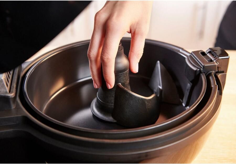 Tefal ActiFry Genius+ FZ7738 Heteluchtfriteuse met roerarm niet schudden 1500 W 1 2 kg voor 6 personen 9 auto-kookmenu's energiebesparend gezonde friteuse zonder olie zwart - Foto 10