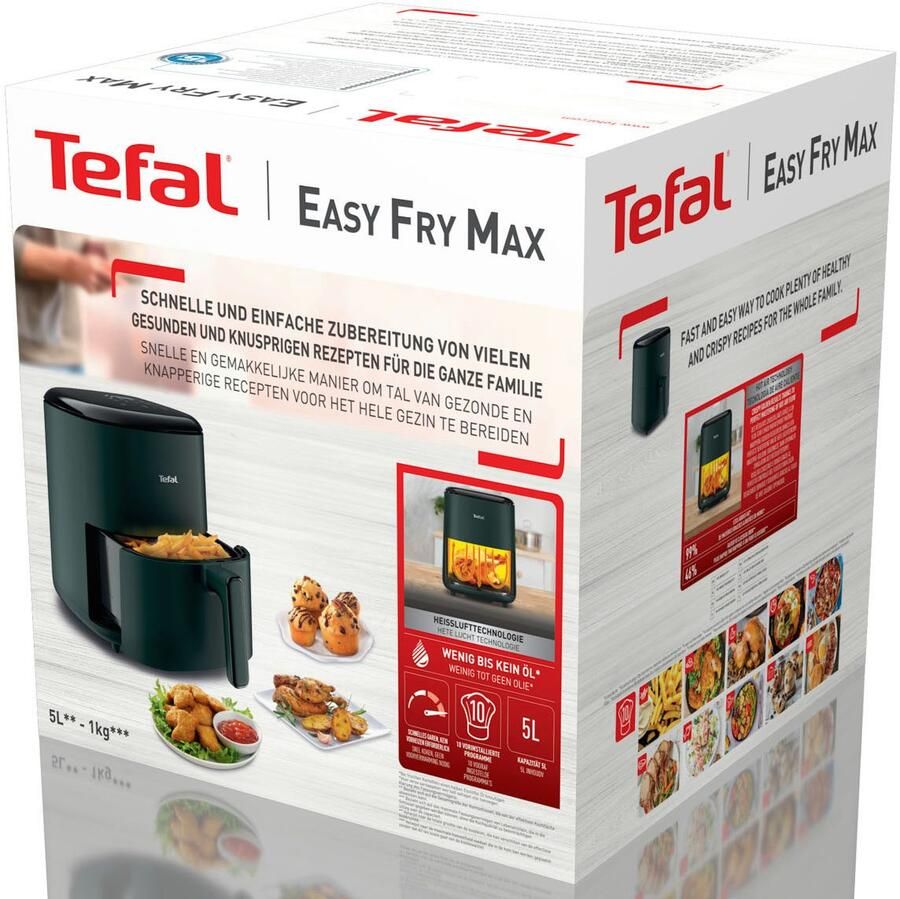 Tefal Airfryer EY2453 Easy Fry Max Digital bespaart tijd & energie intuïtief touchscreen 10 programma's ey2453 - Foto 7