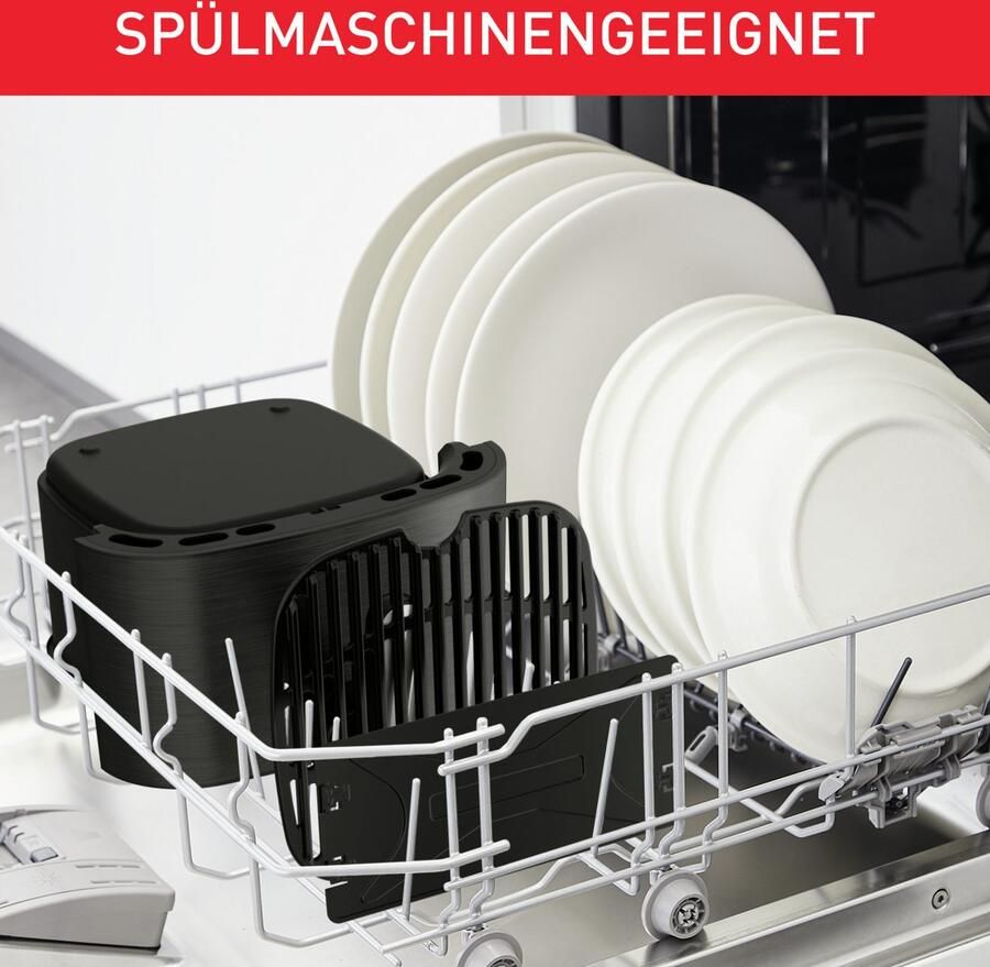 Tefal Easy Fry & Grill XXL EY8018 2-in-1 Airfryer & Grill 6.5L FlexCook 8 Programma's Zwart Voor 8 Personen - Foto 6
