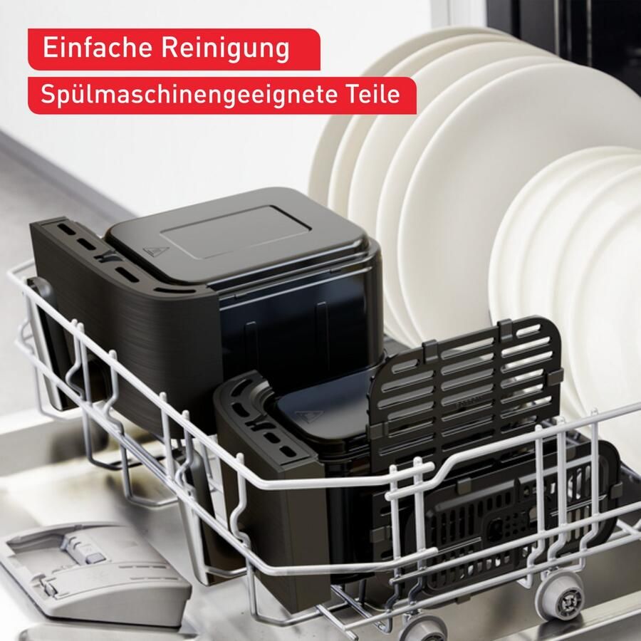 Tefal Easy Fry Dual XXL & Grill EY905B Dubbele Airfryer 8.3L Dubbele Mand Grillfunctie XXL Capaciteit - Foto 7