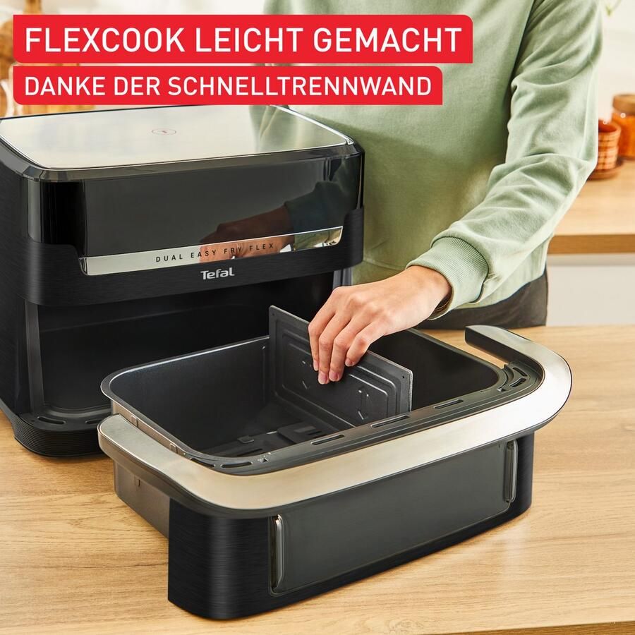 Tefal Airfryer EY9228 Easy Fry Flex 7 vooringestelde programma's tijds- en energiebesparend ey9228 - Foto 4