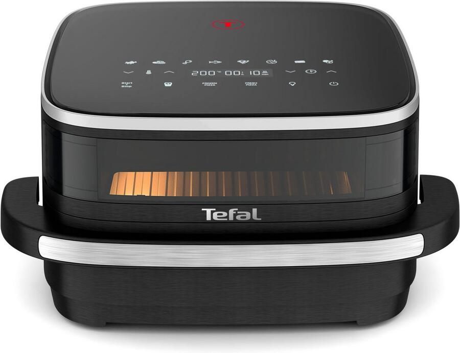 Tefal Airfryer FW4018 Easy Fry XL Surface met pizzabakfunctie Extra-Crisp-technologie bespaart tijd en energie kijkvenster FW4018 - Foto 6