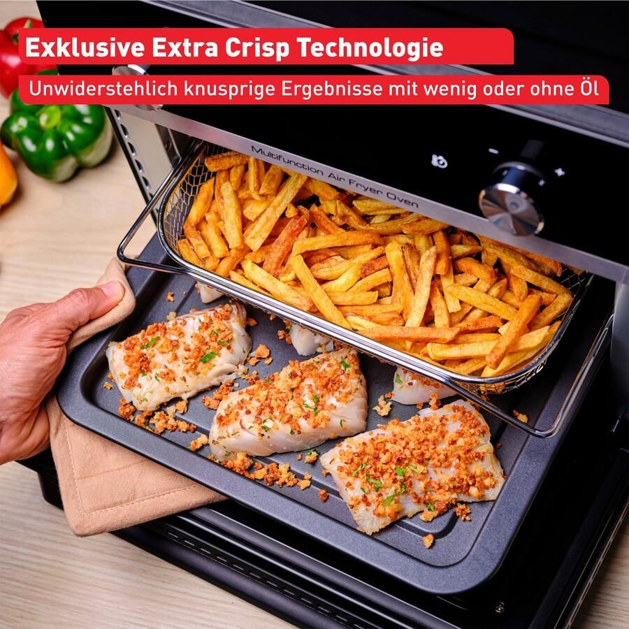 Tefal Airfryer FW6058 Multifunctionele Airfryer en multifunctionele oven