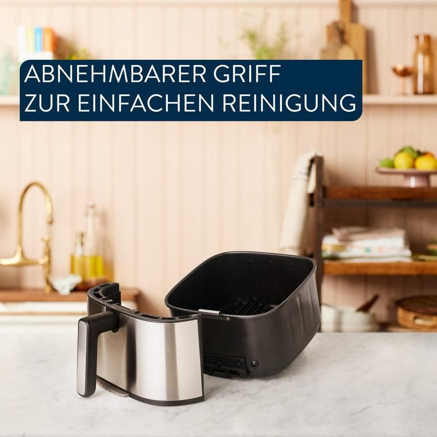 Tefal Airfryer Jamie Oliver by EY55JD Easy Fry Silence Deluxe 10 vooringestelde programma's digitaal touchscreen ey55jd - Foto 2