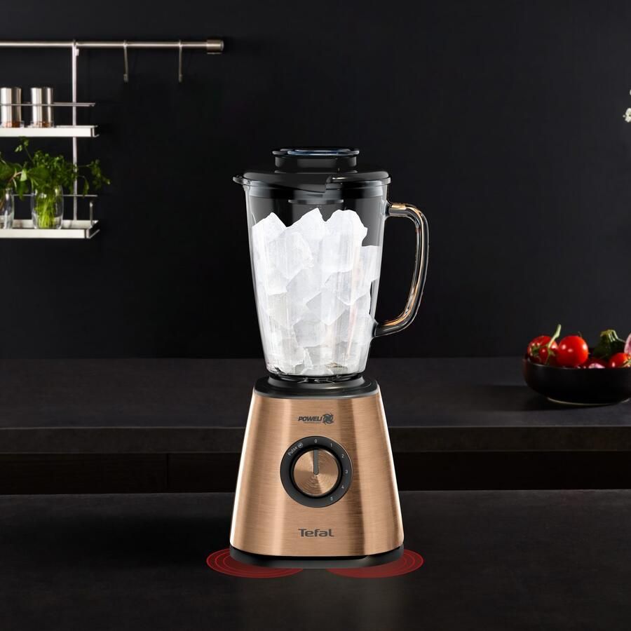 Tefal Blender BL439G Coppertinto 1 75 l inhoud schokbestendig thermisch glas - Foto 4