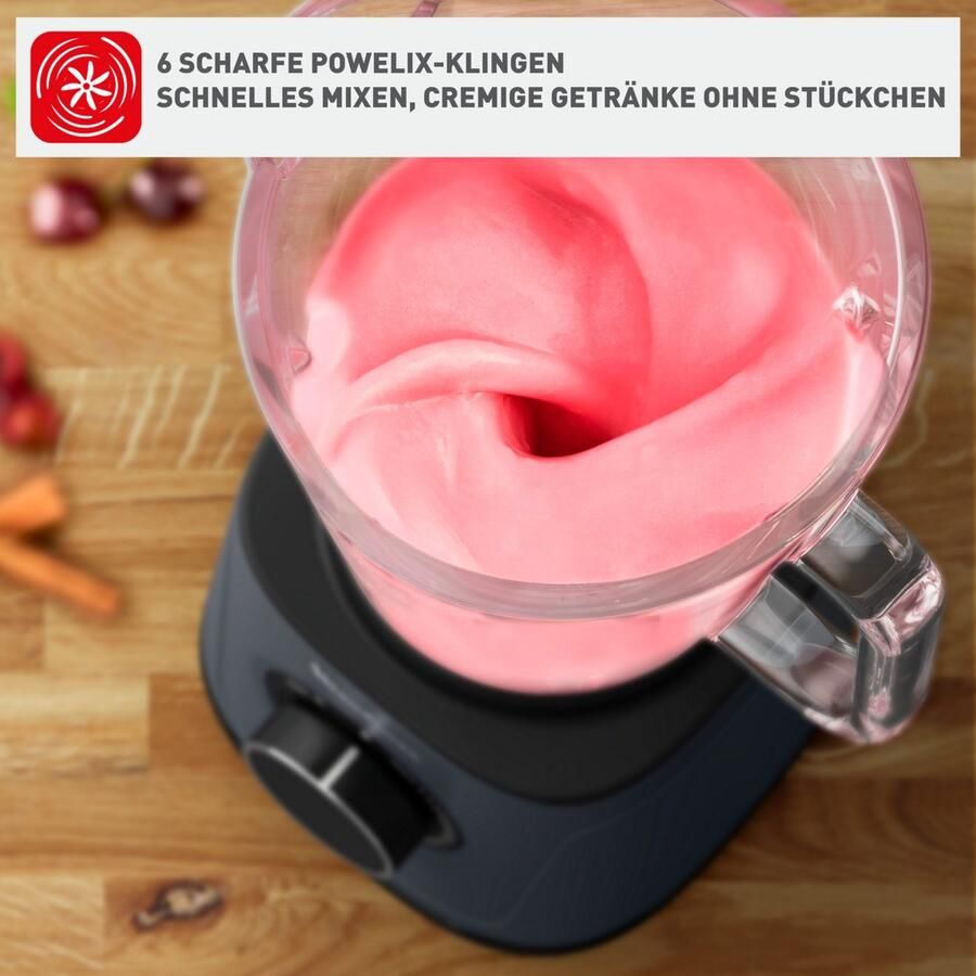 Tefal Perfectmix Essential BL771B High Speed Blender 1.5L Smoothie Maker Glazen Kan Pulse Functie 1200W - Foto 5