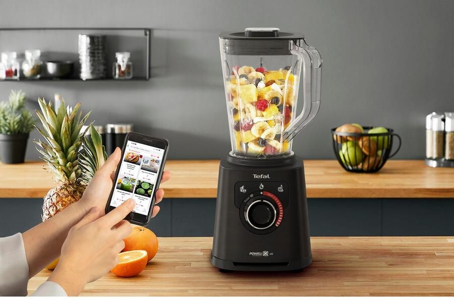 Tefal PerfectMix+ BL88A8 High Speed Blender 1.5L Smoothie Maker 3 Automatische Programma's Glazen Kan Pulse Functie 1200W - Foto 6