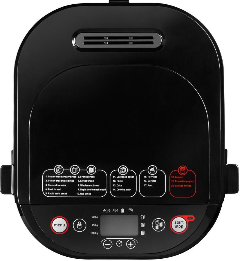 Tefal Pain & Délices PF240E Broodbakmachine 20 Programma's 1L Capaciteit Inclusief Yoghurtmaker - Foto 8