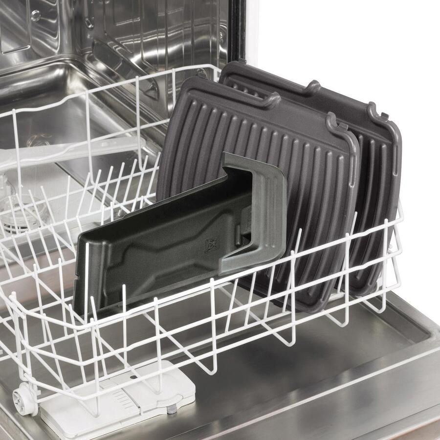Tefal Ultra Compact Classic GC3050 Contactgrill 180˚ Uitklapbaar Regelbare thermostaat 2000W Anti-aanbaklaag Zwart