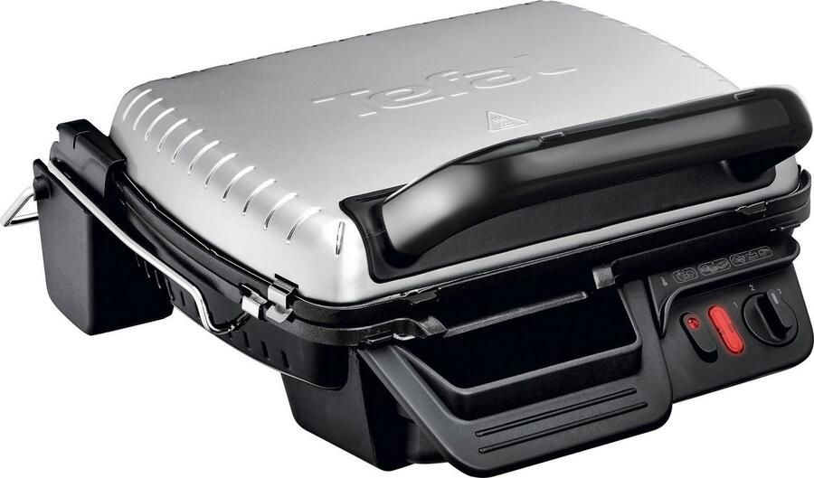 Tefal Ultra Compact 600 Comfort GC3060 Contactgrill Groot grilloppervlak Anti-aanbaklaag 2000W RVS 2 kookposities grill en barbecue - Foto 7