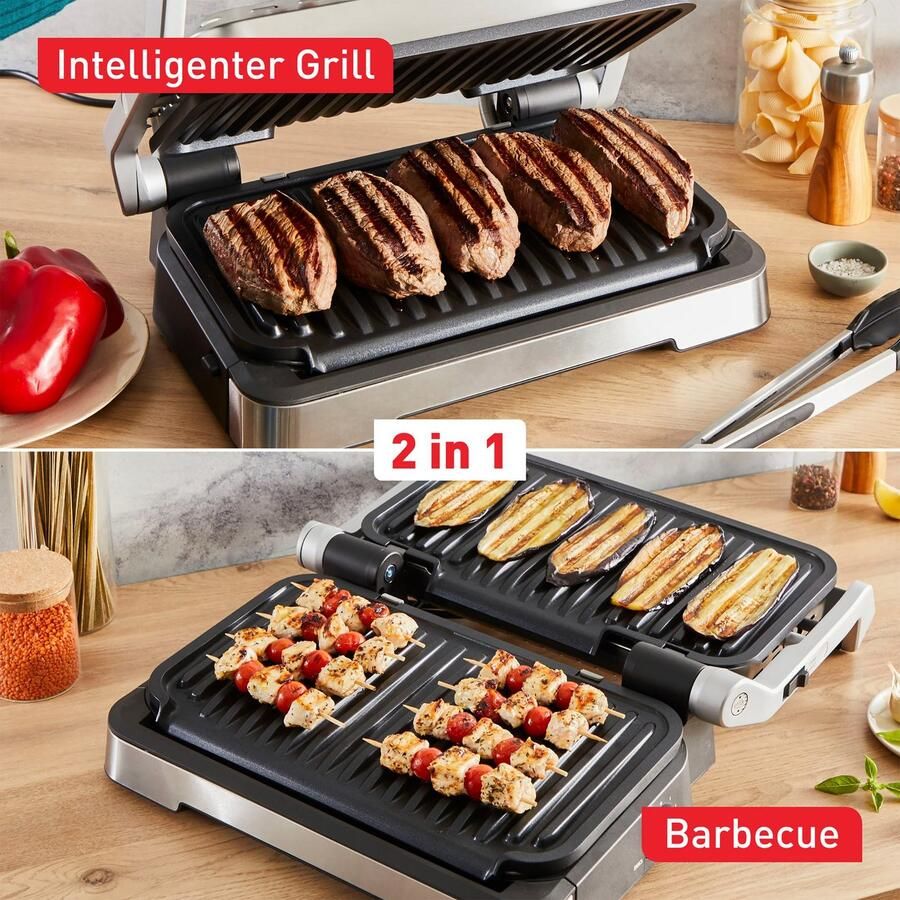 Tefal Contactgrill OptiGrill 2in1 XL GC782D - Foto 2