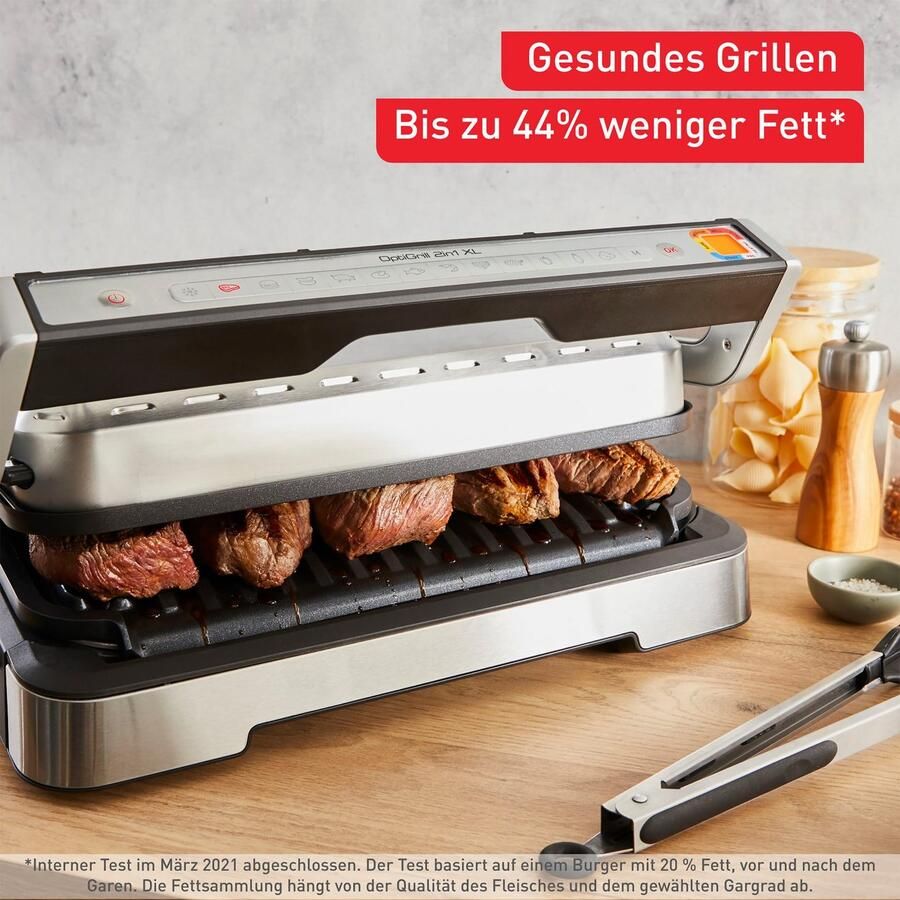 Tefal Contactgrill OptiGrill 2in1 XL GC782D - Foto 4