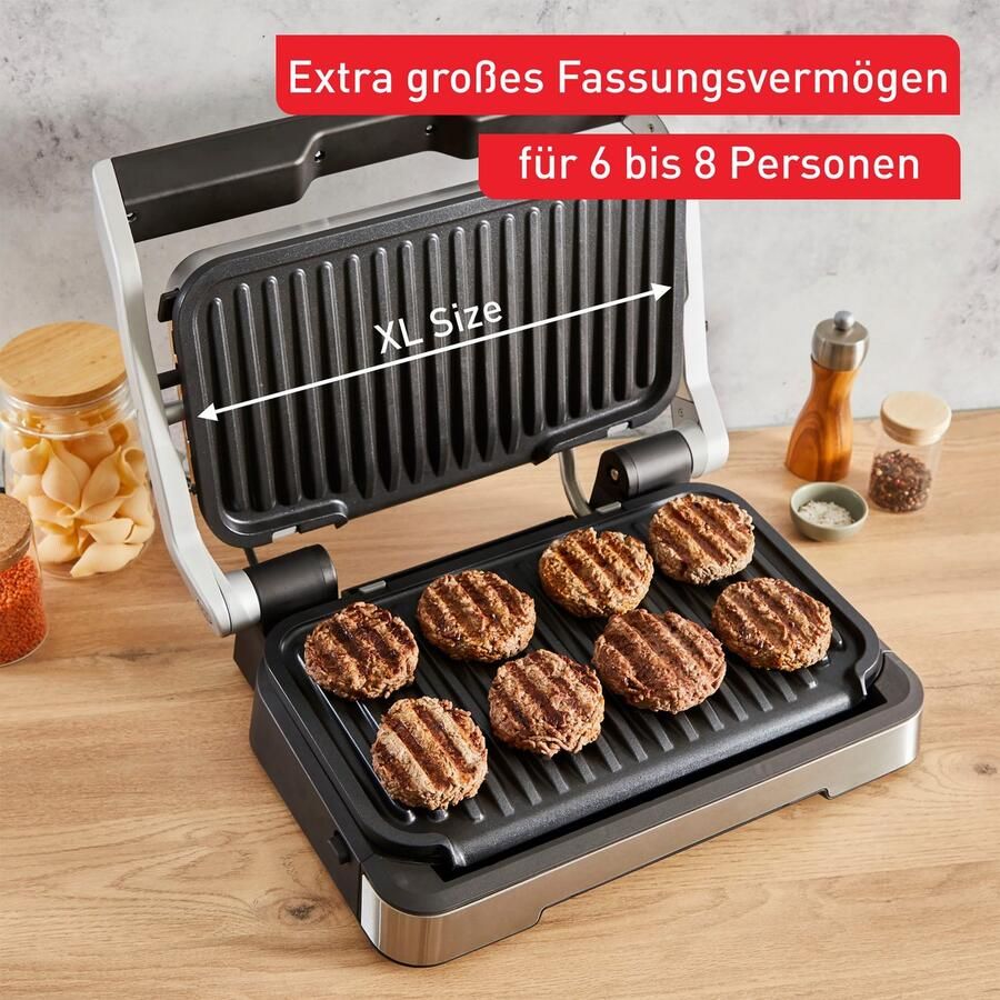 Tefal Contactgrill OptiGrill 2in1 XL GC782D - Foto 7