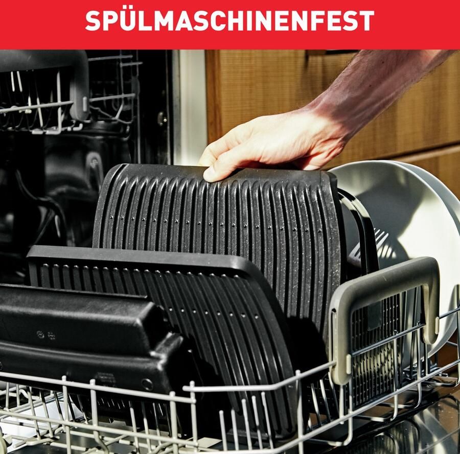 Tefal Contactgrill OptiGrill 6 automatische programma's één handmatig programma