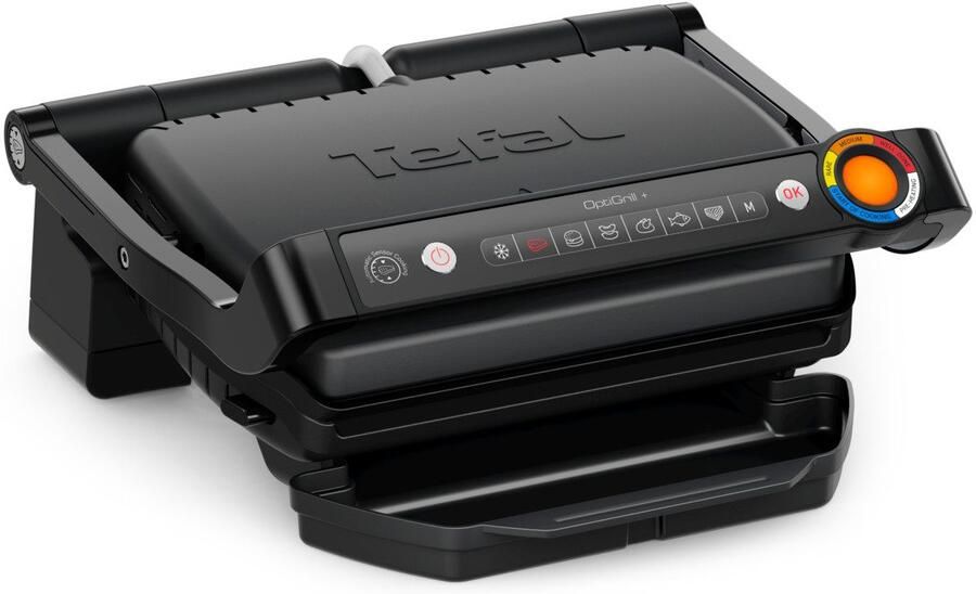Tefal OptiGrill+ GC7178 Intelligente Contactgrill 6 Automatische Programma's Gaarheidsindicator 2000W Zwart - Foto 2