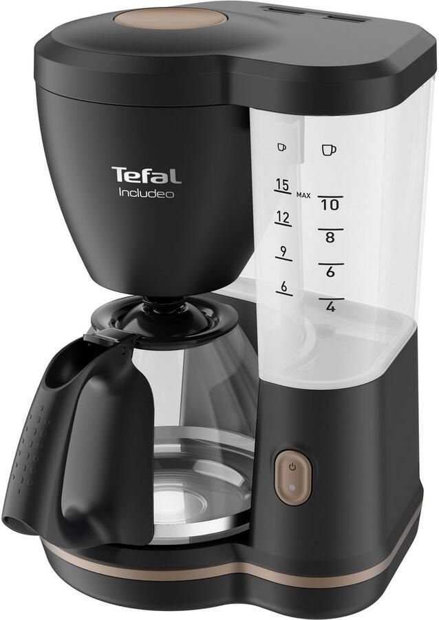 Tefal Filterkoffieapparaat CM5338 Incluedo 1 25 l 1 25 l 10 15 kopjes uitneembare filterinzet met twee grepen - Foto 9
