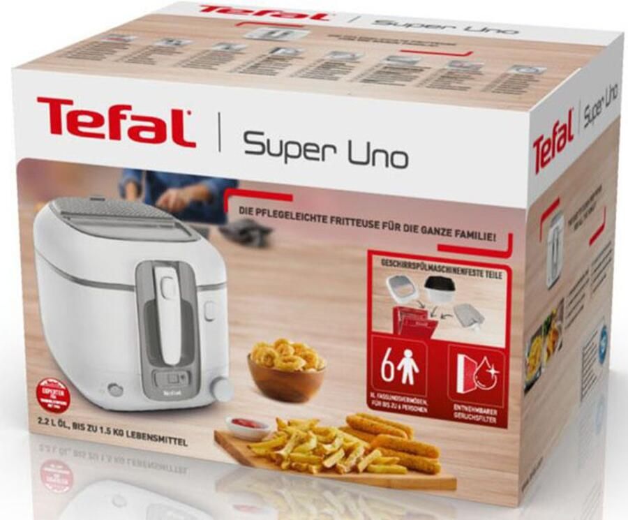 Tefal Friteuse FR3141 Super Uno instelbare thermostaat eenvoudige toepassing & reiniging fr3141 - Foto 10