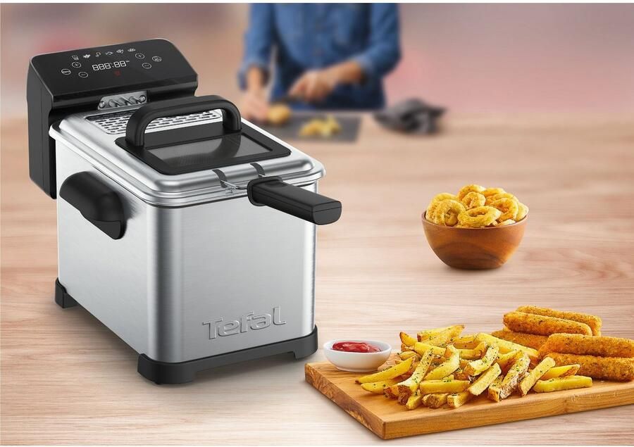 Tefal Family Pro FR507D Frituurpan 4 L 6 Automatische Programma's Koude Zone Anti-geurfilter Voor Gezinsgebruik 2400W - Foto 6
