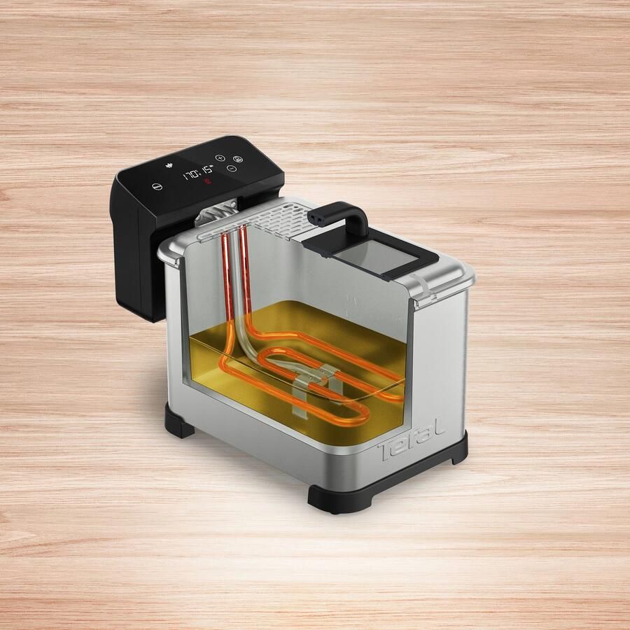 Tefal Family Pro FR507D Frituurpan 4 L 6 Automatische Programma's Koude Zone Anti-geurfilter Voor Gezinsgebruik 2400W
