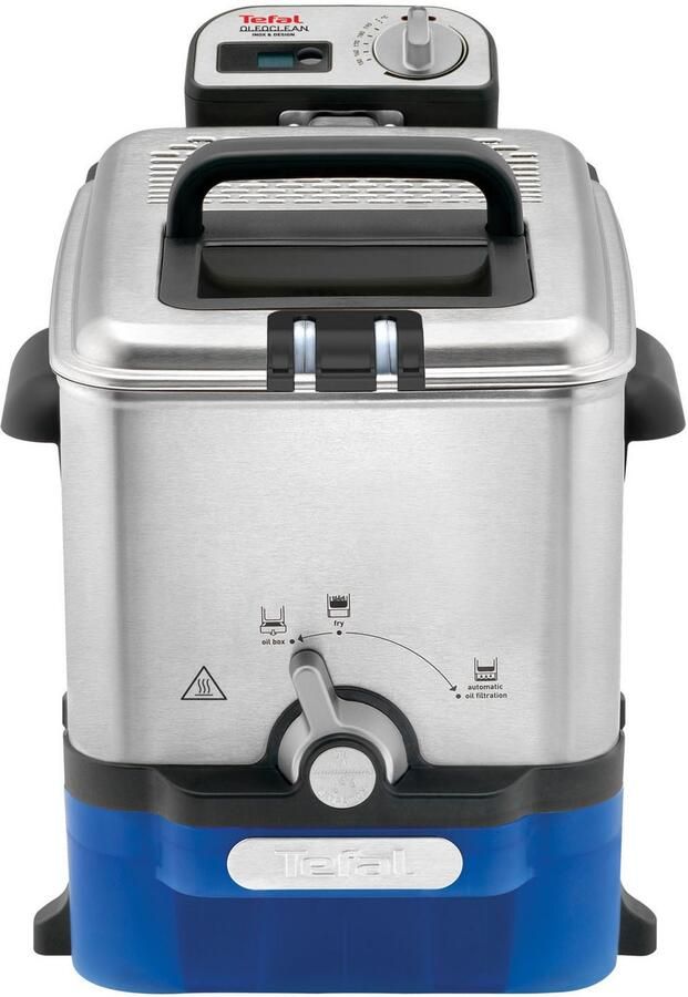 Tefal Oleoclean Pro Inox & Design FR8040 Koude zone frituurpan 3 5 L 2300W Oliefiltersysteem Beste uit de test consumentenbond Augustus 2025 - Foto 13