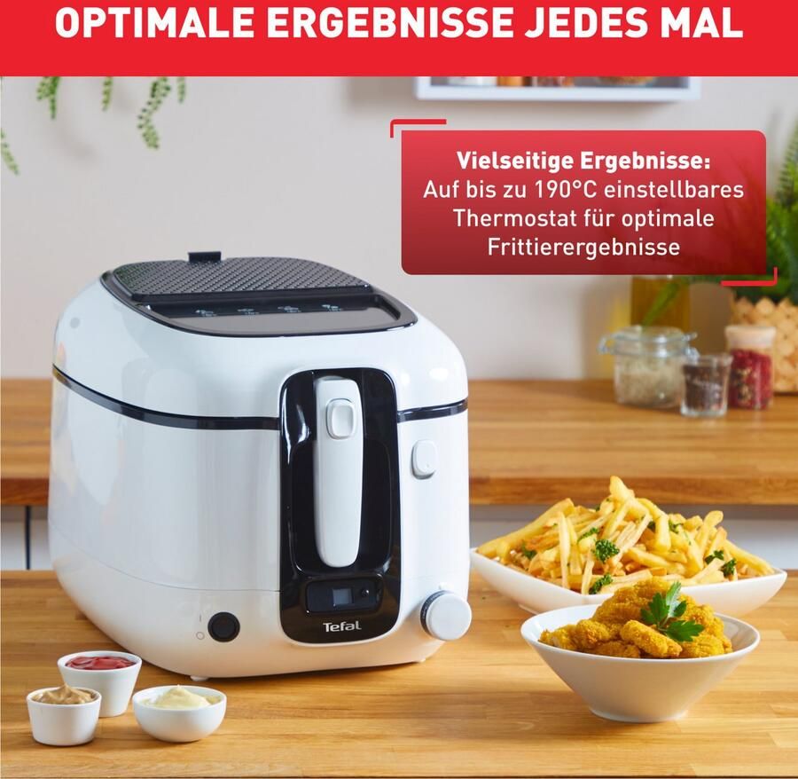Tefal Super Uno FR3140 Frituurpan 2 L Anti-geurfilter Kijkvenster Digitale timer Makkelijk Schoonmaken 1800W - Foto 8