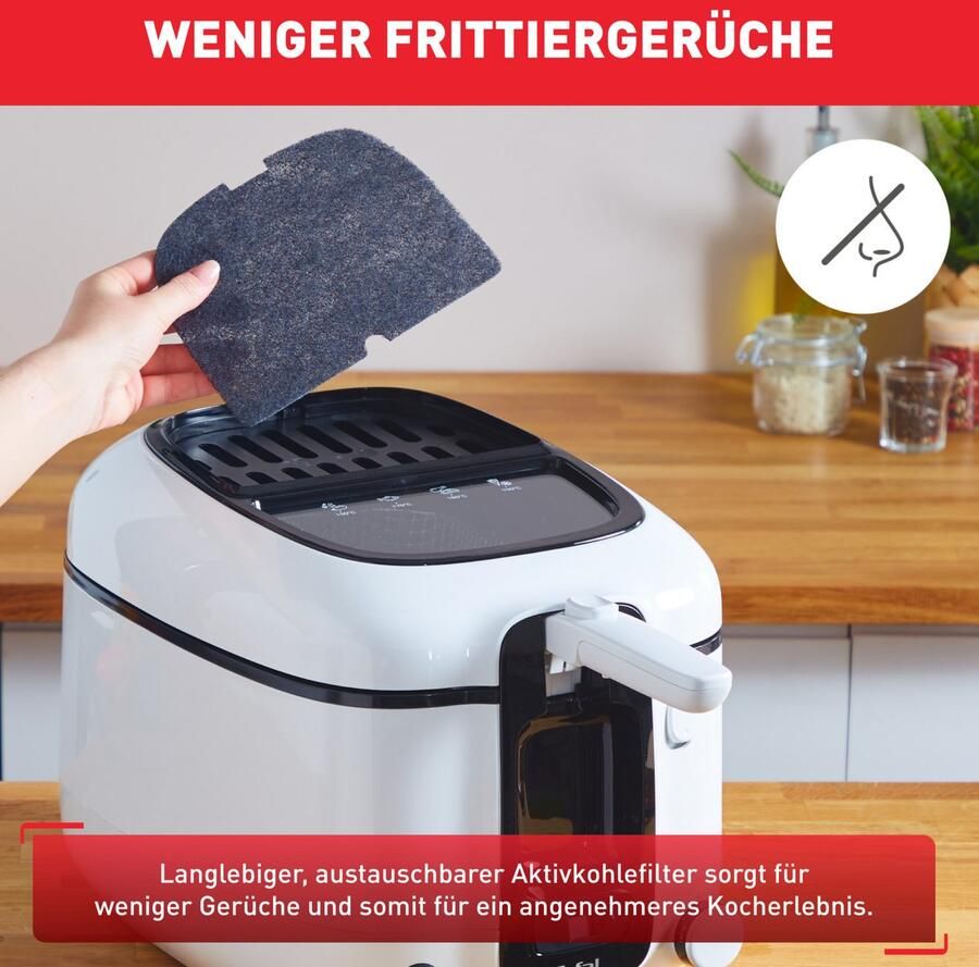 Tefal Super Uno FR3140 Frituurpan 2 L Anti-geurfilter Kijkvenster Digitale timer Makkelijk Schoonmaken 1800W - Foto 7