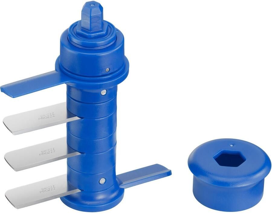 Tefal Groentesnijder K16441 + K16443 Jamie Oliver Chop & Shaker Hakmolen 450 ml roestvrijstalen messen deksel meet schaal rotor mes - Foto 4