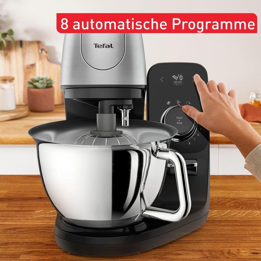 Tefal Keukenmachine QB9008 Coach 8 automatische programma's gepersonaliseerde ervaring stille motor - Foto 3
